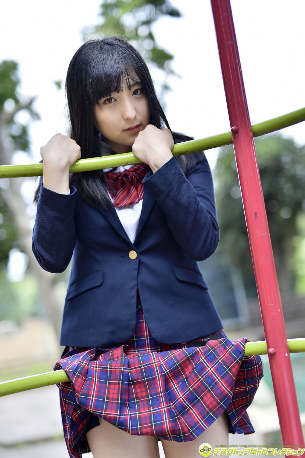 M940-平野聪子《黒髪ロングに透き通る美肌の正統派美少女!》 [DGC] NO.1214 - 94零社区 DGC-第3张
