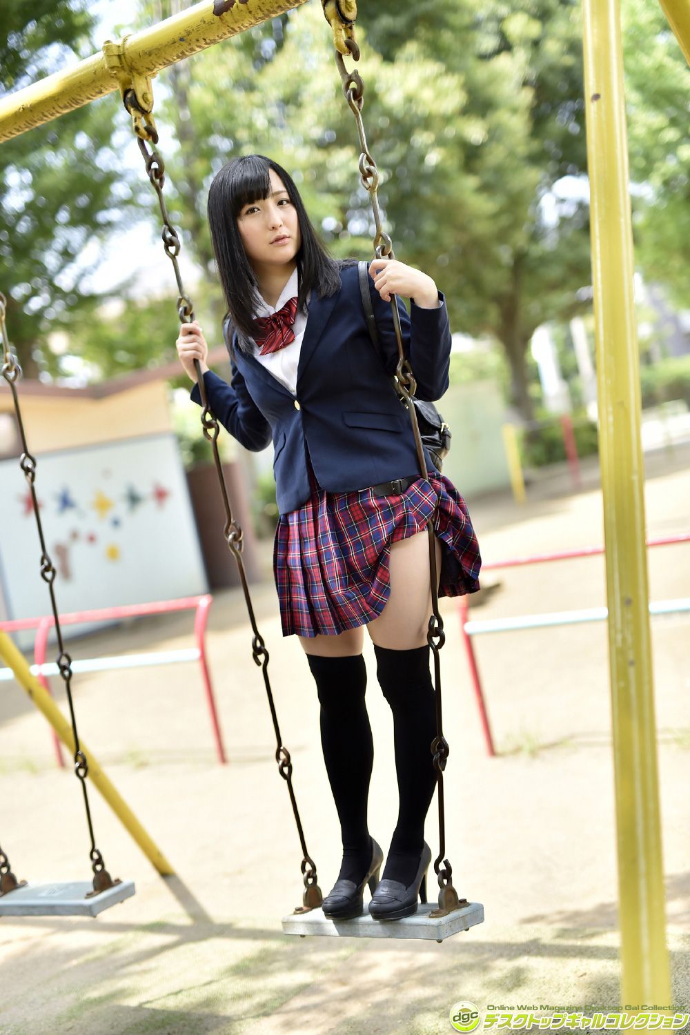 M940-平野聪子《黒髪ロングに透き通る美肌の正統派美少女!》 [DGC] NO.1214 - 94零社区 DGC-第9张