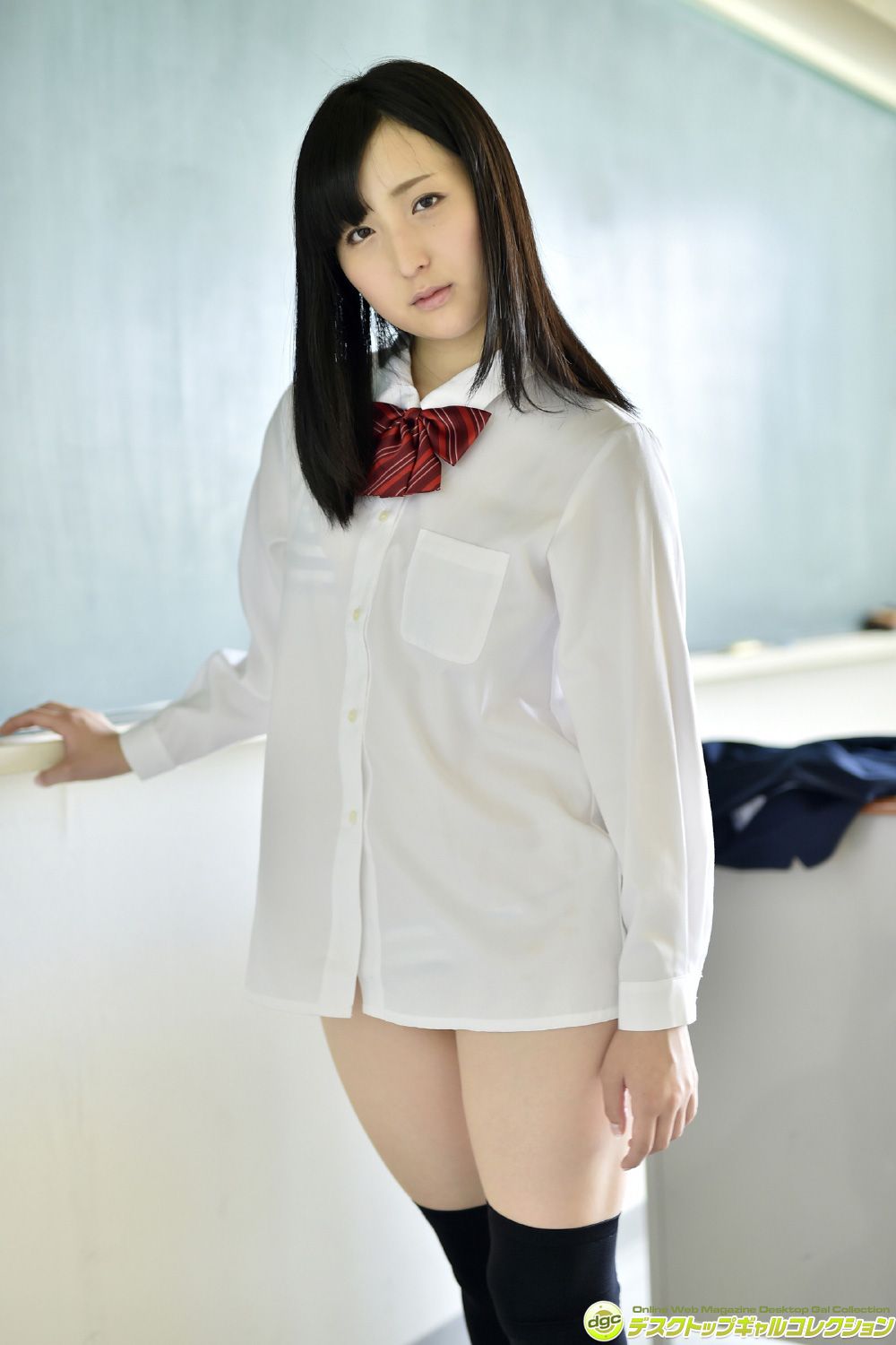 M940-平野聪子《黒髪ロングに透き通る美肌の正統派美少女!》 [DGC] NO.1214 - 94零社区 DGC-第17张