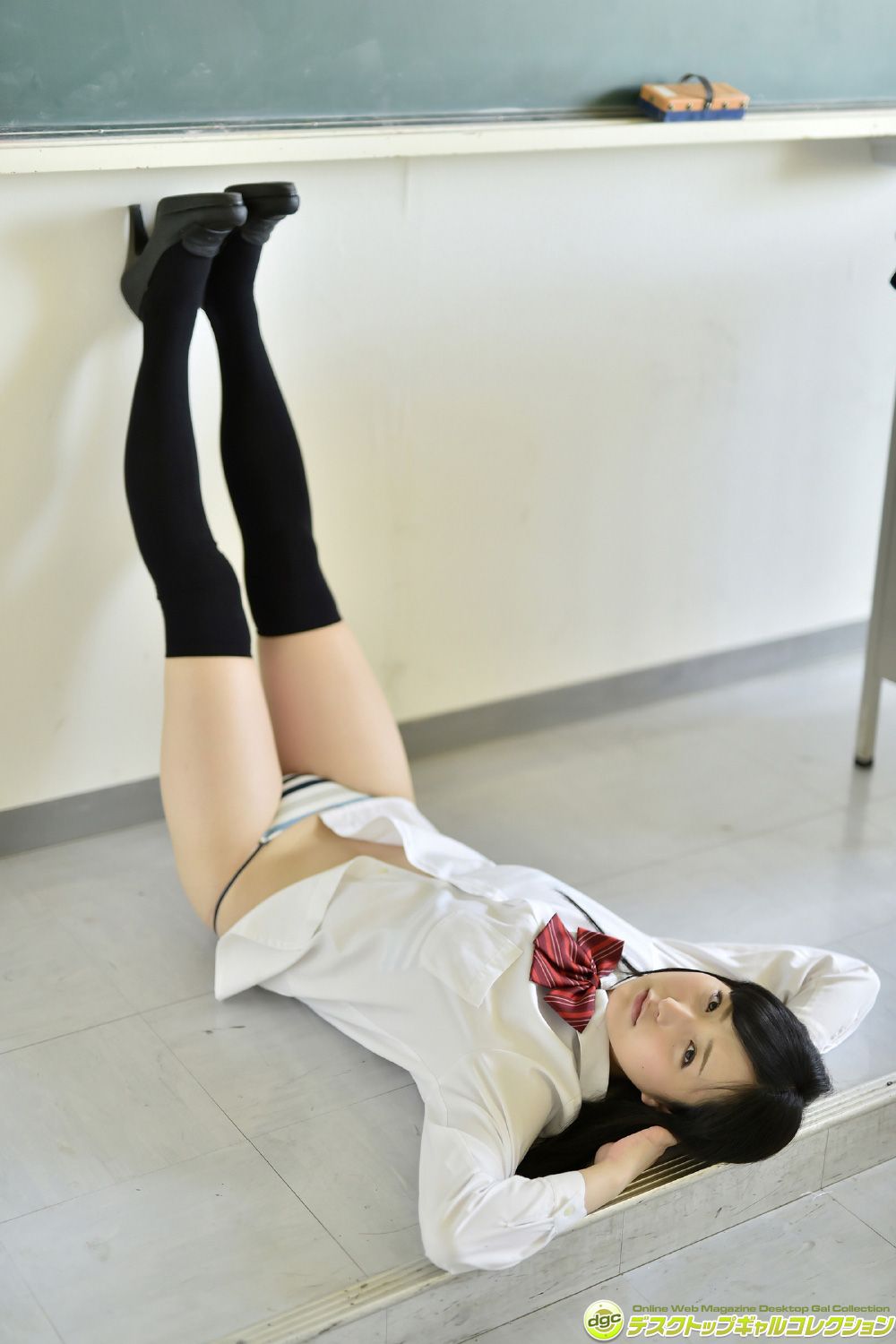 M940-平野聪子《黒髪ロングに透き通る美肌の正統派美少女!》 [DGC] NO.1214 - 94零社区 DGC-第20张