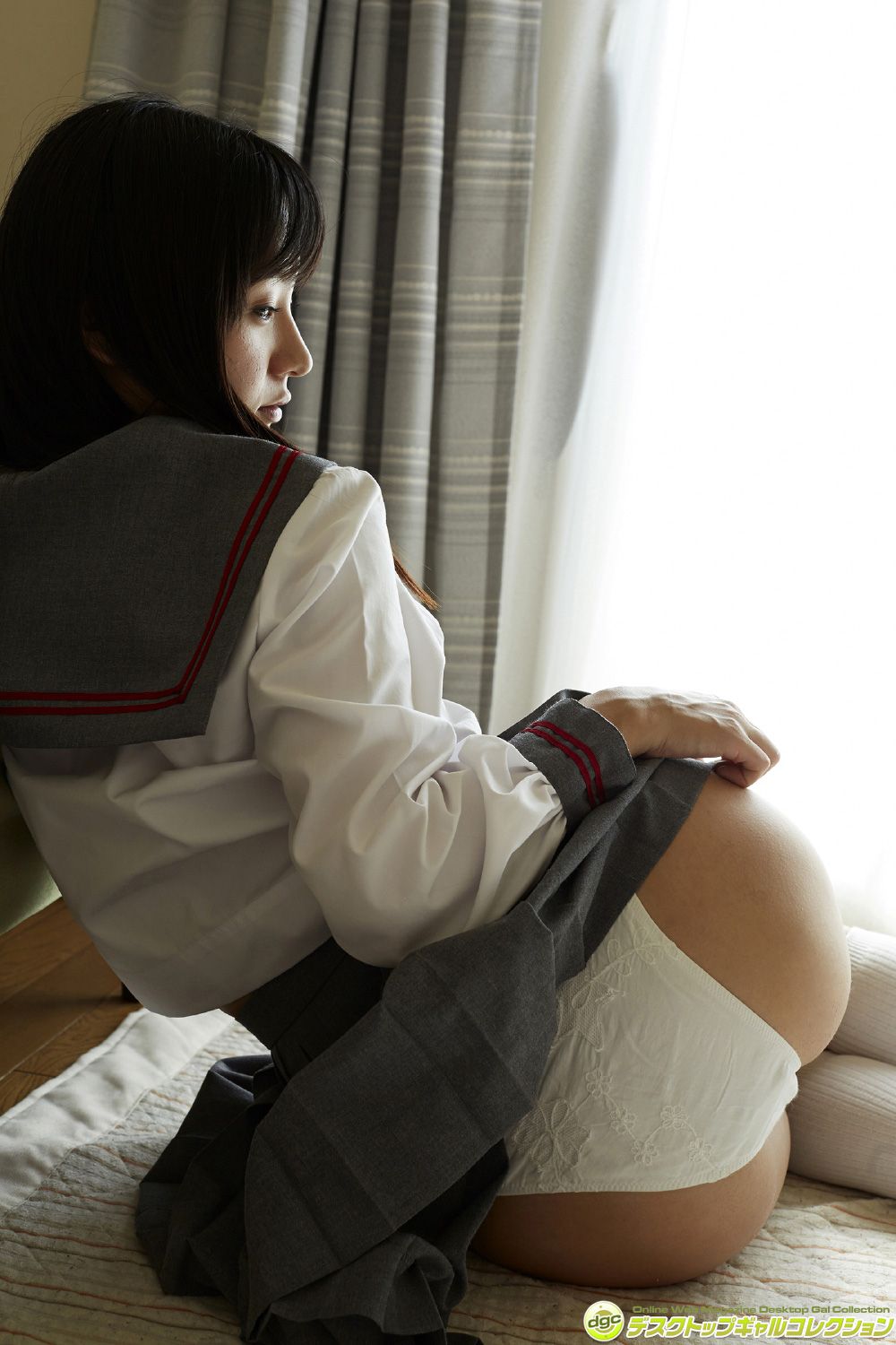 M940-西永彩奈《人気のロリ系美少女が制服企画に再登場!》 [DGC] NO.1232 - 94零社区 DGC-第11张