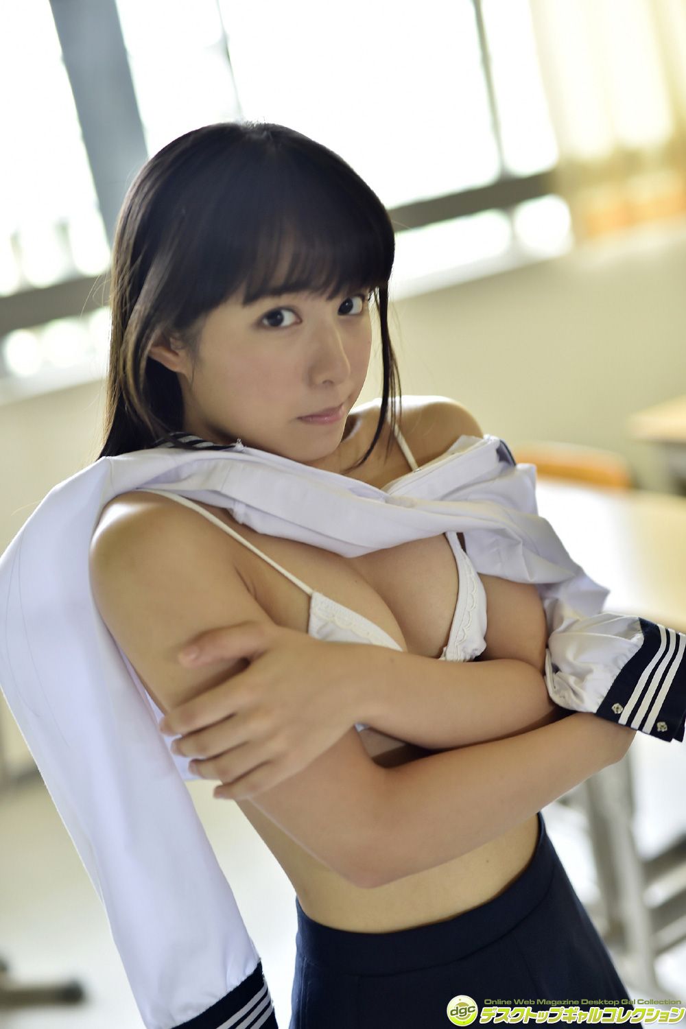 M940-前田美里《日テレジェニック2014受賞!黒髪美少女》 [DGC] NO.1226 - 94零社区 DGC-第20张