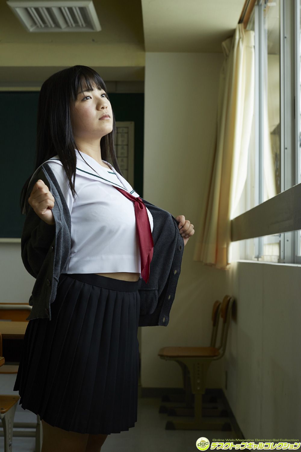 M940-北見千賀《正統派ぽっちゃりアイドルの制服美女紀行!》 [DGC] NO.1220 - 94零社区 DGC-第2张