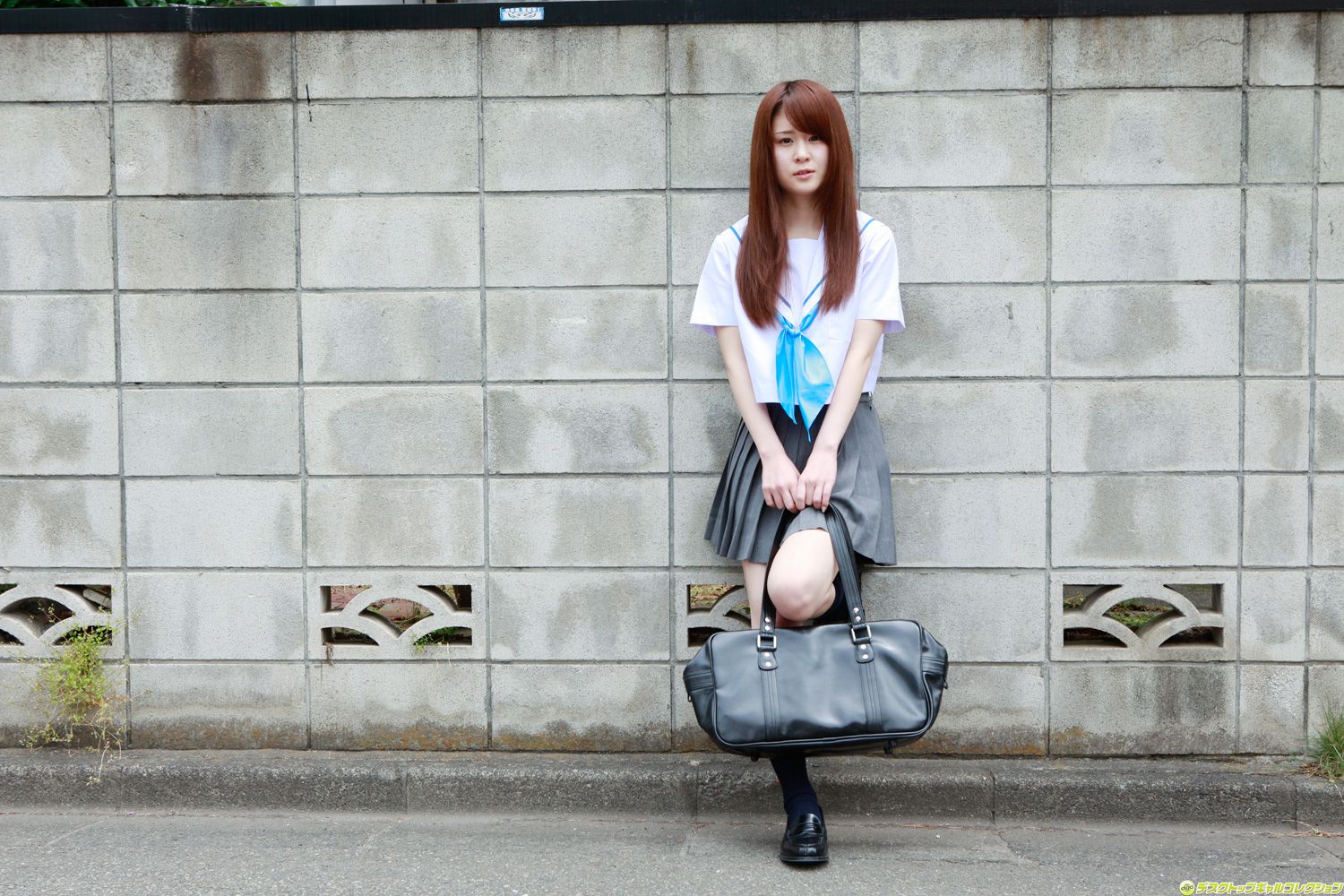 M940-朝菜栞《甘いロリフェイスと制服の完全なる融合！》 [DGC] NO.1040 - 94零社区 DGC-第2张