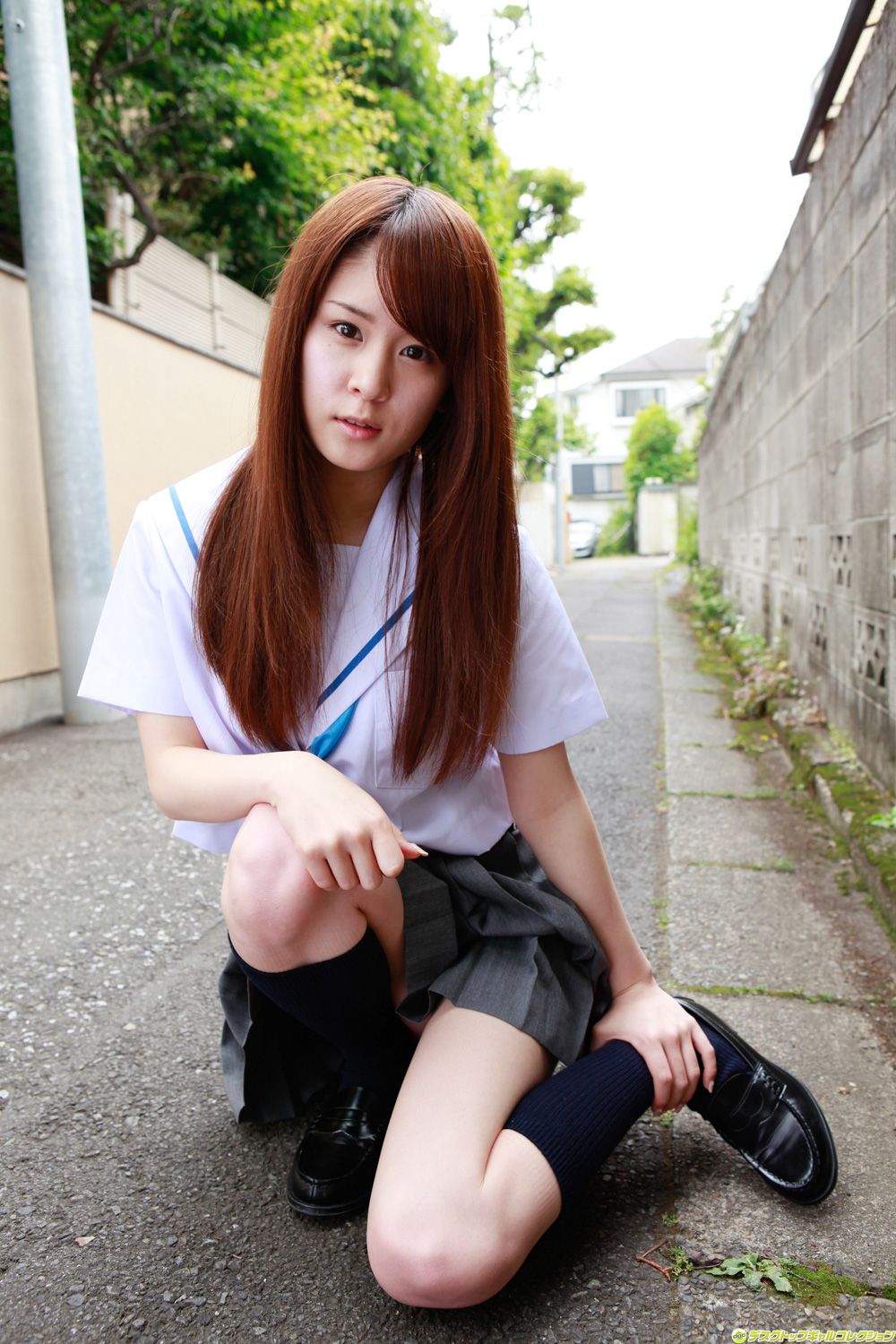 M940-朝菜栞《甘いロリフェイスと制服の完全なる融合！》 [DGC] NO.1040 - 94零社区 DGC-第8张