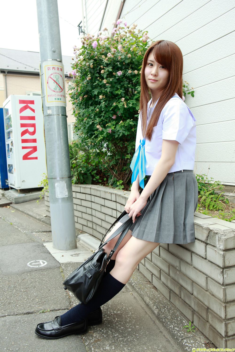 M940-朝菜栞《甘いロリフェイスと制服の完全なる融合！》 [DGC] NO.1040 - 94零社区 DGC-第12张