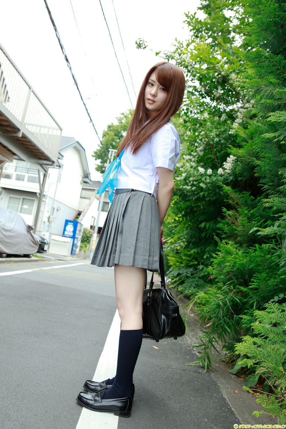 M940-朝菜栞《甘いロリフェイスと制服の完全なる融合！》 [DGC] NO.1040 - 94零社区 DGC-第88张