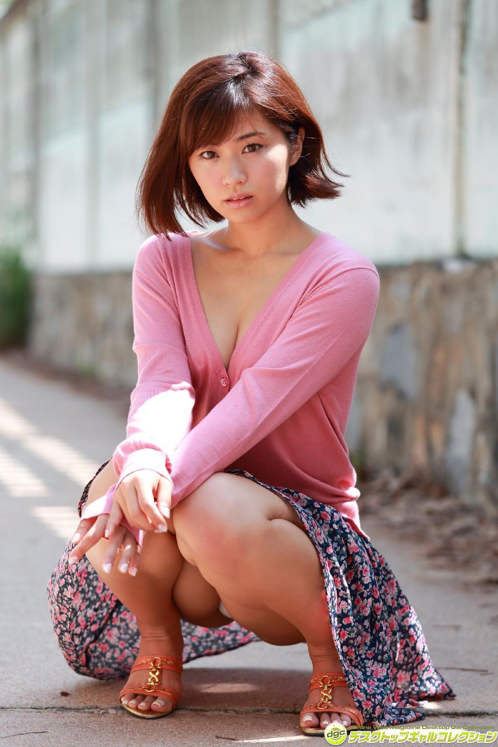 M940-安枝瞳《キュートな笑顔とプリッとしたお尻が魅力!》  [DGC] NO.1348 - 94零社区 DGC-第1张